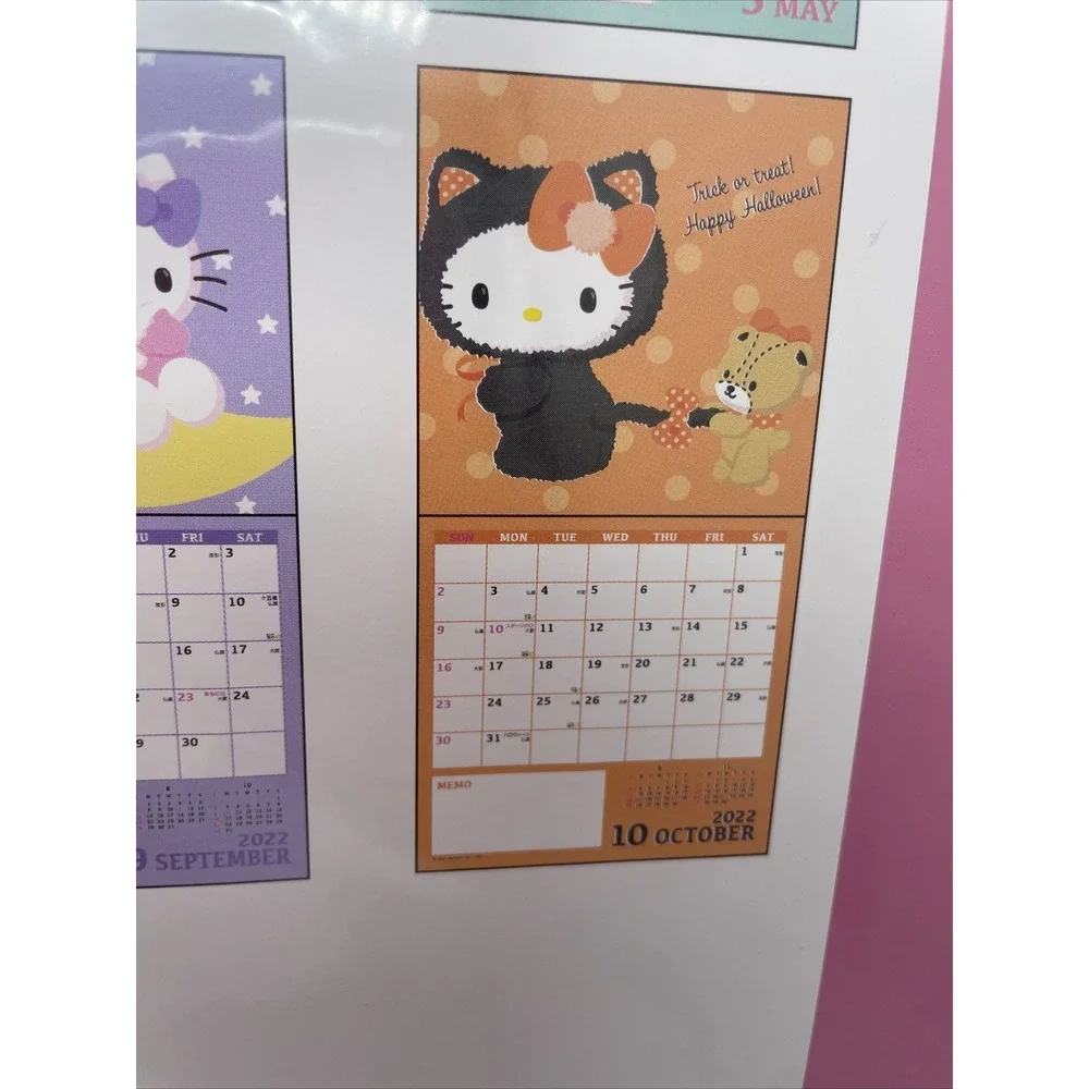 Sanrio‎ Hello Kitty 2022 Wall Calendar Cute Official Japan Limited New Japanese